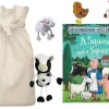 A Squash and a Squeeze Story Sack with Puppet Company