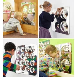Acrylic Mirror Panel Set Of 4 72416 (Direct Shipping)