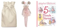 Angelina Ballerina Story Sack with Wilberry Ballerina Mouse