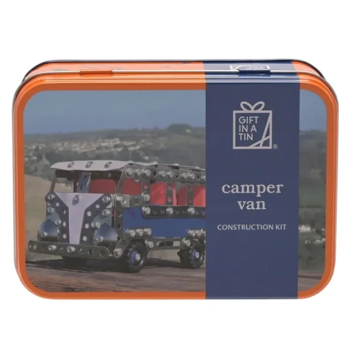 Apples To Pears Gift In A Tin Camper Van Construction