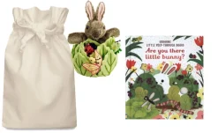 Are You There Little Bunny Story Sack with Puppet Company Rabbit