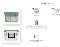 Artist Blush Pink Digital Camera - Instant Printing