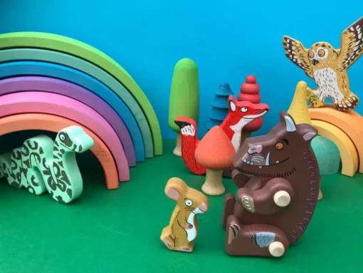 Bajo Wooden Figure - Mini Gruffalo