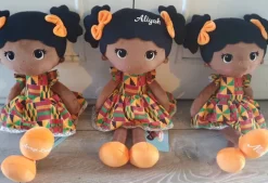Bibinee Kojo Kente Doll (Direct Shipping)