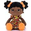 Bibinee Mabel Doll (Kente) Soft Plush Ethnic Doll (Direct Shipping)