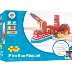 Bigjigs Fire Sea Rescue Set