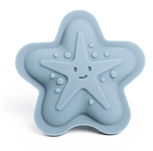 Bigjigs Silicone Sand Moulds Dove Grey