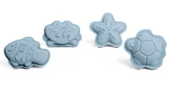 Bigjigs Silicone Sand Moulds Dove Grey