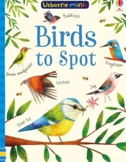 Birds to Spot Paperback Book with Stickers