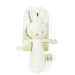 Bunnies by the Bay Friendly Chime White Bunny Rattle