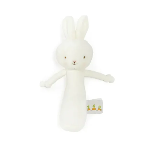 Bunnies by the Bay Friendly Chime White Bunny Rattle
