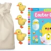 Busy Easter Chicks Story Sack with 3 Puppet Company Finger Puppet Chicks