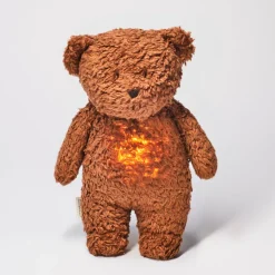 Caramel Organic Humming Bear with Night Light