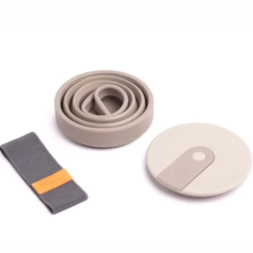 Collapsible Silicone Cup + Straw 20oz Lavender