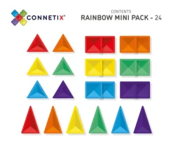 Connetix Rainbow Mini Pack 24 pc