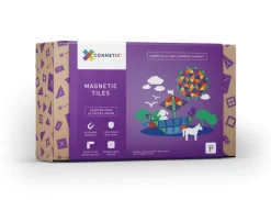 Connetix Tiles Magnetic Building Set - Starter Pack 62 Rainbow