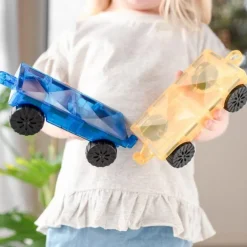 Connetix Tiles Magnetic Building Set 2 Piece Car Pack