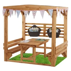 Cosy Chatty Shelter With Table & Benches Ks2 (Direct Shipping Item)