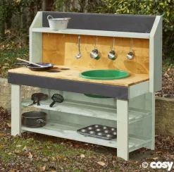 Cosy Country Green Large Mud Pie Kitchen 34842 (Direct Shipping Item)