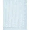 Emile Et Rose New Style Blue Knitted Blanket