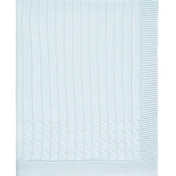 Emile Et Rose New Style Blue Knitted Blanket