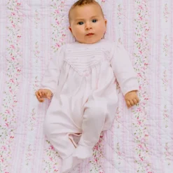 Emile Rose Felicia Pretty Pink Baby Girls Babygrow