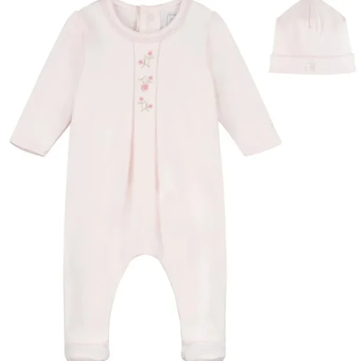 Emile Rose Girls Delta Pink Sleepsuit 2539PP