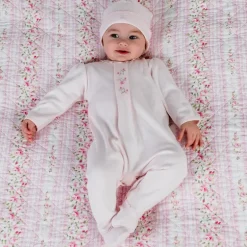 Emile Rose Girls Delta Pink Sleepsuit 2539PP
