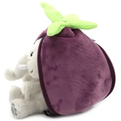 Flipetz Reset the Elephant/Aubergine 2-in-1 Soft Plush Collectable