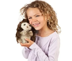 Folkmanis Hedgehog Hand Puppet