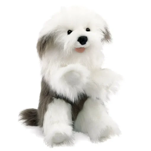 Folkmanis Large Old English Sheepdog Hand Puppet
