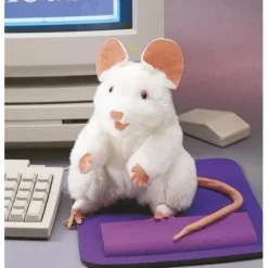 Folkmanis Limited Edition Mouse in a Suitcase
