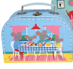 Folkmanis Limited Edition Mouse in a Suitcase