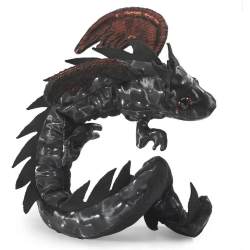 Folkmanis Midnight Dragon Wristlet