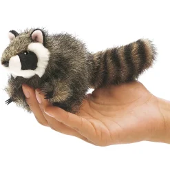 Folkmanis Mini Raccoon Finger Puppet