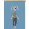 Happy Bunny Nursery Wall Art