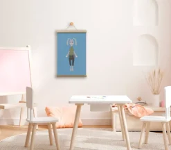 Happy Bunny Nursery Wall Art