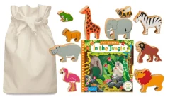 In the Jungle Story Sack with Lanka Kade Animals