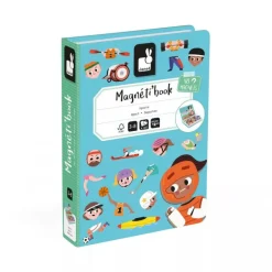 Janod Sports Magnetic Book