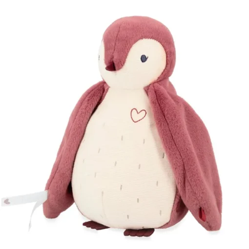 Kaloo Pink Penguin White Noises Voice Recorder