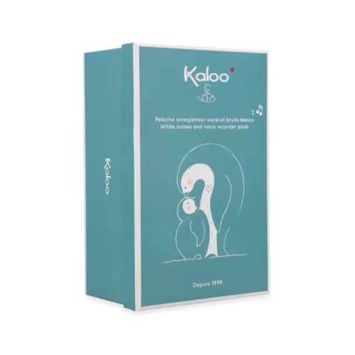 Kaloo Pink Penguin White Noises Voice Recorder