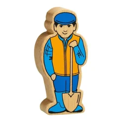 Lanka Kade Blue & Yellow Farm Man