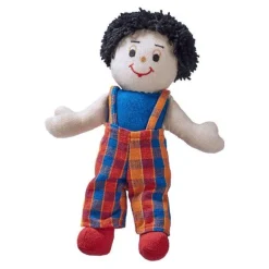 Lanka Kade Boy Doll - White Skin, Black Hair