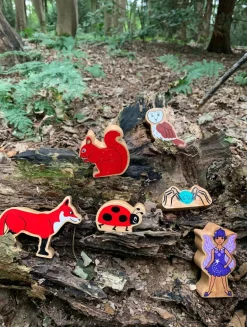 Lanka Kade Painted wooden Squirrel