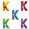 Lanka Kade Wooden Animal Letter K