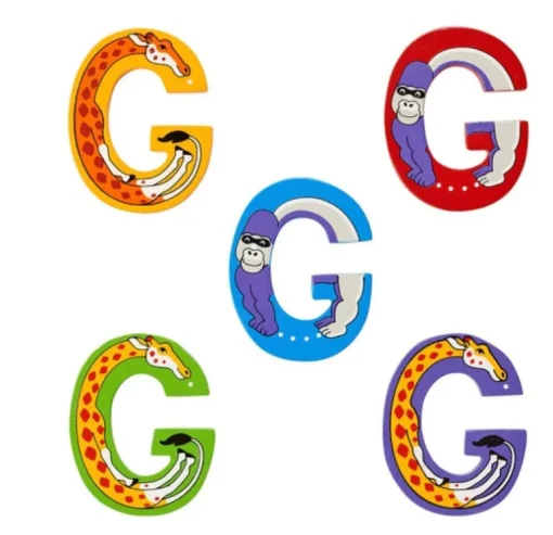 Lanka Kade Wooden Animal Letter G