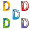 Lanka Kade Wooden Animal Letter D