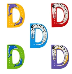 Lanka Kade Wooden Animal Letter D