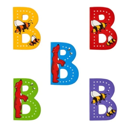 Lanka Kade Wooden Animal Letter B
