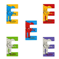 Lanka Kade Wooden Animal Letter E